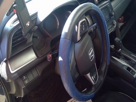 2016 HONDA CIVIC, GRAY, LX, 2.0L, AT.  A25052